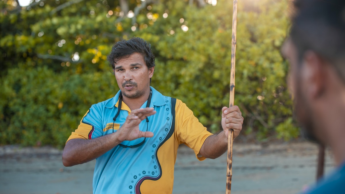 juan from walkabout cultural adventures conducts a tour