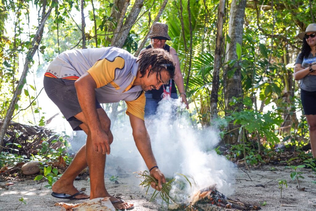 walkabout cultural experience smoking ceremony